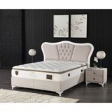 Yatakcım Luvita Tavşan Tüyü Ultra Full Ortopedik Pedli Yatak (Kahve) 180x200 - 180 x 200 cm