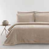 Yataş Averia Wellsoft Çift Kişilik Battaniye - Bej - 200 x 220 cm