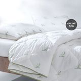 Yataş Bambu Battal Boy Yorgan - 300 gr - Beyaz - 215 x 235 cm