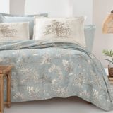 YATAS BEDDING Aster Baskılı Pamuk Pike Takımı, Tek Kişilik