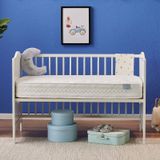 Yataş Bedding Baby Blue Star Mini DHT Yaylı 70x160 cm Bebek Yatağı