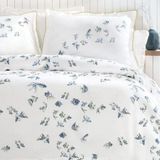 Yataş Bedding Betta Mavi Çift Kişilik Pike Takımı