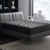 Yataş Bedding Black Ice 120x200 cm Tek Kişilik Yatak-Baza-Başlık 3'lü Set
