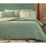 YATAS BEDDING Charme Rowena Kadife Saten Nevresim Takımı, Çift Kişilik XL