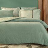 YATAS BEDDING Charme Rowena Kadife Saten Nevresim Takımı, Çift Kişilik