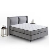 Yataş Bedding Ergocoil Infinity Pro 150x200 cm Çift Kişilik Yatak-Baza-Başlık 3'lü Set