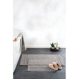 Yataş Bedding Felicia Banyo Paspası Seti - Gri (50x60 cm + 60x100 cm) Gri