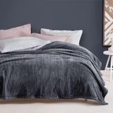 Yataş Bedding Holly Wellsoft Antrasit Çift Kişilik Battaniye