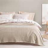 Yataş Bedding Holly Wellsoft Ekru Tek Kişilik Battaniye