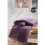 Yataş Bedding Holly Wellsoft Kül Moru Tv Battaniyesi