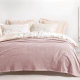 Yataş Bedding Holly Wellsoft Pudra Tek Kişilik Battaniye