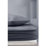 Yataş Bedding Noah Antrasit 160x200 cm Lastikli Çarşaf