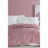Yataş Bedding Olenna Wellsoft Pudra Çift Kişilik Battaniye