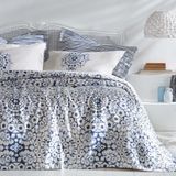 Yataş Bedding Sancia Mavi Çift Kişilik Pike Takımı