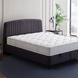 Yataş Bedding Silver Therapy 120x200 cm Tek Kişilik Yatak Baza Başlık 3'lü Set