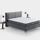 Yataş Bedding Tesla Sleep Power 90x190 cm Tek Kişilik Yatak-Baza-Başlık 3'lü Set
