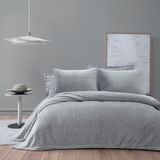 Yataş Belly Tek Kişilik Battaniye Yatak Örtüsü Set - Gri - 170 x 225 cm
