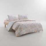 Yataş Bloomy Çift Kişilik Pamuk Saten Nevresım Takımı - Somon - 200 x 220 cm