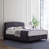 Yataş Canto Baza, Silver Başlık Tek Kişilik 2'li Set - Antrasit - 120 x 200 cm