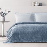 Yataş Carsten Wellsoft Çift Kişilik Battaniye - Indigo - 200 x 220 cm