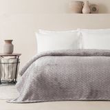 Yataş Carsten Wellsoft Tek Kişilik Battaniye - Vizon - 160 x 220 cm
