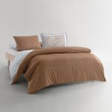 Yataş Charme Ely Çift Kişilik Kadife Saten Nevresim Takımı - Camel - 200 x 220 cm