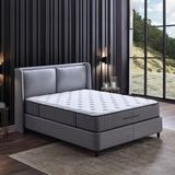 Yataş Ergocoil Infinity Pro 3'lü Yatak, Baza, Başlık Set - Gri - 100 x 200 cm