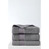 Yataş Esna %60 Pamuk-%40 Bambu El/ Yüz /Baş Havlusu, 50x90 cm (1 Adet) - Antrasit
