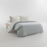 Yataş Este %100 Pamuk Çift Kişilik Ranforce Nevresim Takımı - Mavi - 200 x 220 cm