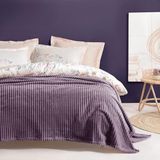 Yataş Holly Wellsoft Battaniye Çift Kişilik - Kül Moru - 200 x 220 cm