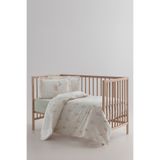 Yataş Mini Foly Bebek Ranforce %100 Pamuk Nevresim Takımı - Bej