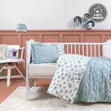 Yataş Mini Povey Bebek Ranforce %100 Pamuk Nevresim Takımı - Mavi - 100 x 150 cm