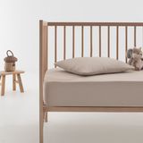 Yataş Mini Softy Bebek %100 Pamuk Lastikli Çarşaf - Bej - 70 x 140 cm