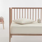 Yataş Mini Softy Bebek %100 Pamuk Lastikli Çarşaf Seti - Krem - 70 x 140 cm