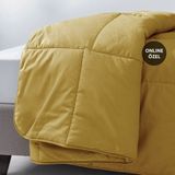 Yataş Mix&match Penny Tek Kişilik Yorgan - Safran - 155 x 215 cm - Sarı