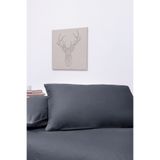 Yataş Noah Standart Yastık Kılıfı 2'li (50x70 Cm) - Antrasit