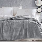 Yataş Olenna Çift Kişilik Wellsoft Battaniye - Açık Gri - 200 x 220 cm