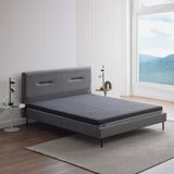 Yataş Optimum Support Yatak, Sovene Başlıklı Karyola 3'lü Set - Koyu Gri - 120 x 200 cm