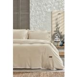 Yataş Plain 240 x 220 cm Ranforce Bej Battal Boy Nevresim Takımı