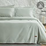 Yataş Plain Çift Kişilik Ranforce Yıkamalı Nevresim Takımı - Adaçayı - 200 x 220 cm - Yeşil