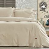 Yataş Plain Çift Kişilik Ranforce Yıkamalı Nevresim Takımı - Bej - 200 x 220 cm