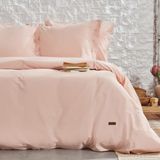 Yataş Plain Çift Kişilik Ranforce Yıkamalı Nevresim Takımı - Blush - 200 x 220 cm - Pembe