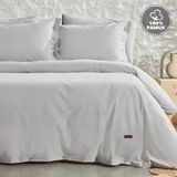 Yataş Plain Çift Kişilik Ranforce Yıkamalı Nevresim Takımı - Gri - 200 x 220 cm
