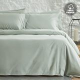 Yataş Plain Tek Kişilik Ranforce Yıkamalı Nevresim Takımı - Adaçayı - 160 x 220 cm - Yeşil