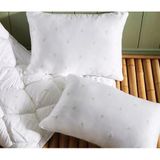 Yataş Puffy Bambu Feel Yastık, Beyaz, 50x70 cm, Bambu Dolgulu, Orta Sertlik, Makinede Yıkanabilir, Nefes Alan Yapı