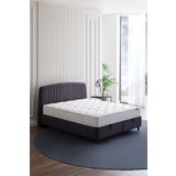 Yataş Silver Therapy Yatak, Canto Baza, Silver Başlık Tek Kişilik 3'lü Set - Antrasit