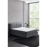 Yataş Tesla Sleep Power 3'Lü Yatak, Baza, Başlık Set - Gri - 100 x 200 cm