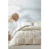Yataş YTSGRPIST-1461282 Macaron Tek Kişilik Krem Yorgan Yastık Set