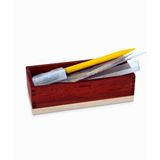 Yatay Saklama - Paduk Ve Akça Ağaçlarından - 150mm X 60mm X 45mm - Woodsaka Renksiz