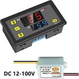 Yate10 T3230 DC12-100V 10A Güneş Paneli Zaman Rölesi